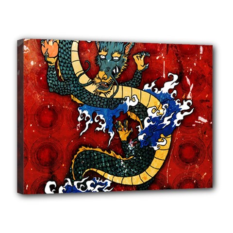 Dragon Canvas 16  x 12  (Stretched) from ArtsNow.com