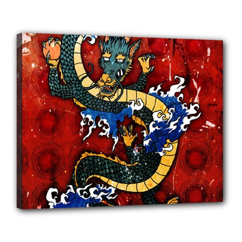 Dragon Canvas 20  x 16  (Stretched) from ArtsNow.com