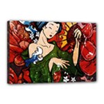 Geisha Canvas 18  x 12  (Stretched)