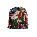 Geisha Drawstring Pouch (Large)