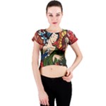 Crew Neck Crop Top