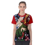 Geisha All Over Print Coolmax Tee (Women)