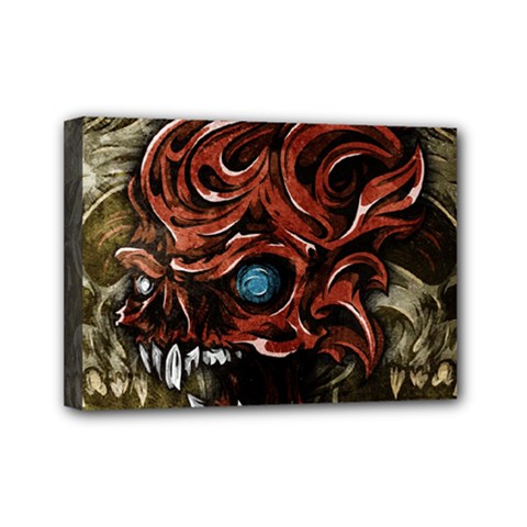 Beyond Skulls Mini Canvas 7  x 5  (Stretched) from ArtsNow.com