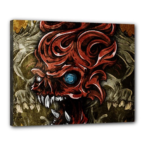 Beyond Skulls Canvas 20  x 16  (Stretched) from ArtsNow.com