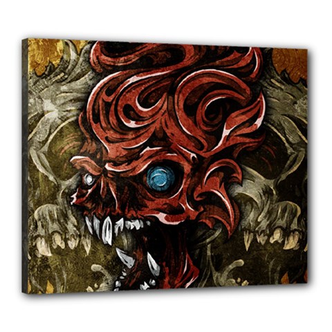 Beyond Skulls Canvas 24  x 20  (Stretched) from ArtsNow.com