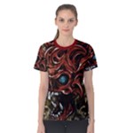 Beyond Skulls All Over Print Coolmax Tee (Women)