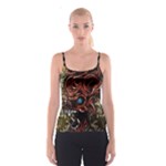 Beyond Skulls All Over Print Spaghetti Strap Top