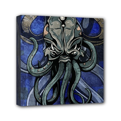 Kraken Mini Canvas 6  x 6  (Stretched) from ArtsNow.com