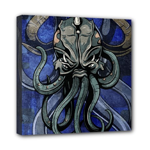 Kraken Mini Canvas 8  x 8  (Stretched) from ArtsNow.com