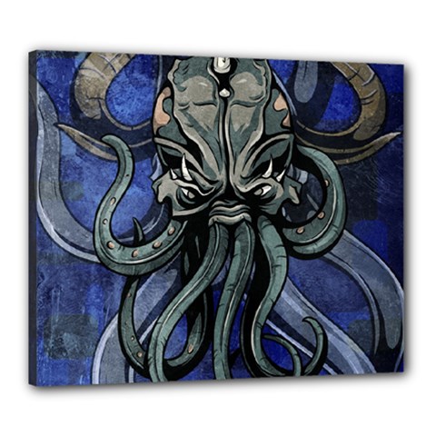 Kraken Canvas 24  x 20  (Stretched) from ArtsNow.com