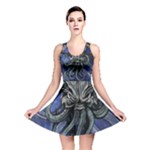 Kraken All Over Print Reversible Skater Dress