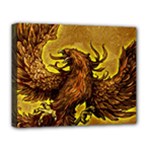 Phoenix Rising Deluxe Canvas 20  x 16  (Stretched)