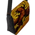 Flap Closure Messenger Bag (L) 