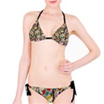 Sugar Skull Collage All Over Print Bikini Set