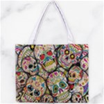 Sugar Skull Collage All Over Print Tiny Tote Bag