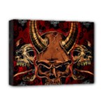 Evil Skulls Deluxe Canvas 16  x 12  (Stretched) 