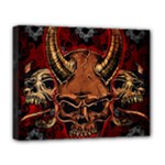 Evil Skulls Deluxe Canvas 20  x 16  (Stretched)