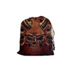 Evil Skulls Drawstring Pouch (Medium)