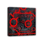 Tech Mini Canvas 4  x 4  (Stretched)