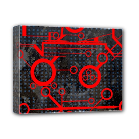 Tech Deluxe Canvas 14  x 11  (Stretched) from ArtsNow.com