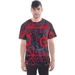 Tech All Over Print Sport T-Shirt (Men)