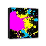 Splatter Mini Canvas 4  x 4  (Stretched)