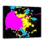Splatter Canvas 20  x 16  (Stretched)