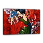 Geisha Canvas 18  x 12  (Stretched)