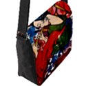 Flap Closure Messenger Bag (L) 