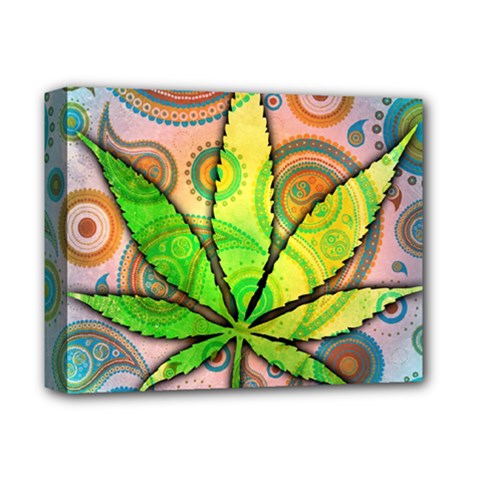Ganja Deluxe Canvas 14  x 11  (Stretched) from ArtsNow.com