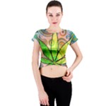 Crew Neck Crop Top