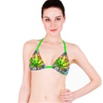 Ganja All Over Print Bikini Top