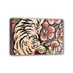 White Tiger Mini Canvas 6  x 4  (Stretched)