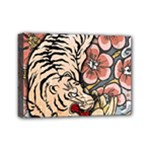 White Tiger Mini Canvas 7  x 5  (Stretched)