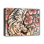White Tiger Deluxe Canvas 16  x 12  (Stretched) 