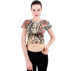 Crew Neck Crop Top 