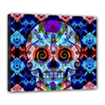 Sugar Skulls   Hypno Deluxe Canvas 24  x 20  (Stretched)