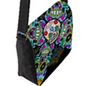 Flap Closure Messenger Bag (L) 