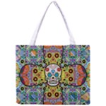 Sugar Skulls   Patterned All Over Print Tiny Tote Bag
