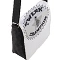 Flap Closure Messenger Bag (L) 
