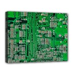 Circuit Canvas 14  x 11  (Stretched)