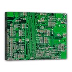 Circuit Canvas 16  x 12  (Stretched)