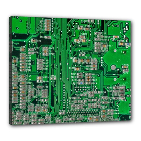 Circuit Canvas 24  x 20  (Stretched) from ArtsNow.com