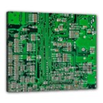 Circuit Canvas 24  x 20  (Stretched)