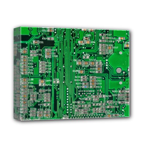 Circuit Deluxe Canvas 14  x 11  (Stretched) from ArtsNow.com