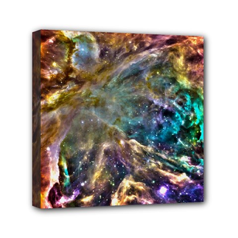 Colorful Cosmos Mini Canvas 6  x 6  (Stretched) from ArtsNow.com