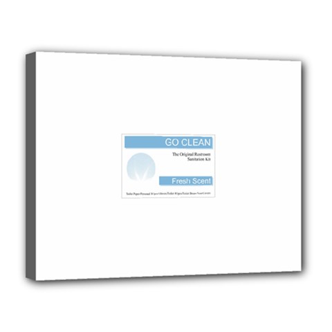 Goclean1 Canvas 14  x 11  (Stretched) from ArtsNow.com