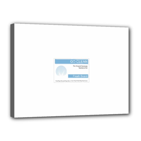 Goclean1 Canvas 16  x 12  (Stretched) from ArtsNow.com