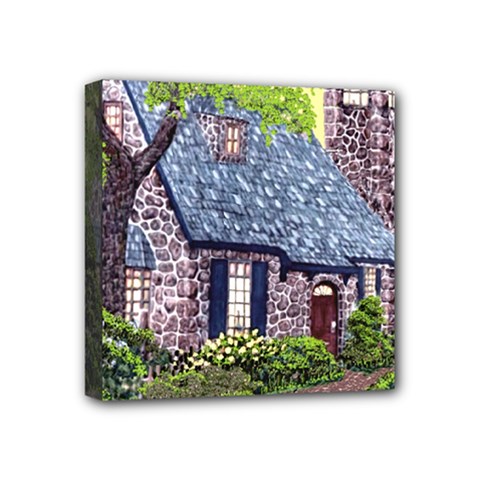 Essex Lighthouse   Ave Hurley   Pillow Mini Canvas 4  x 4  (Stretched) from ArtsNow.com