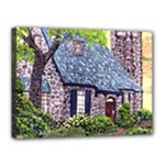 Essex Lighthouse   Ave Hurley   Pillow Canvas 16  x 12  (Stretched)